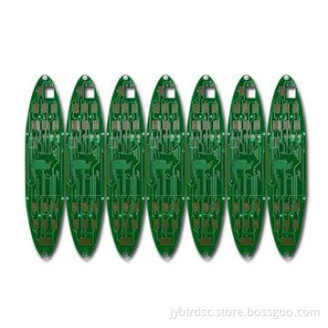 Green ENIG 2 layers PCB Printing Circuit Board for Remote C